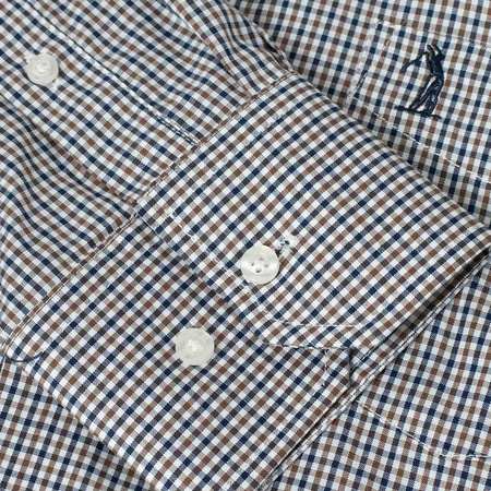 Koszula Męska U.S. GOLF CLUB D003276 Kratka