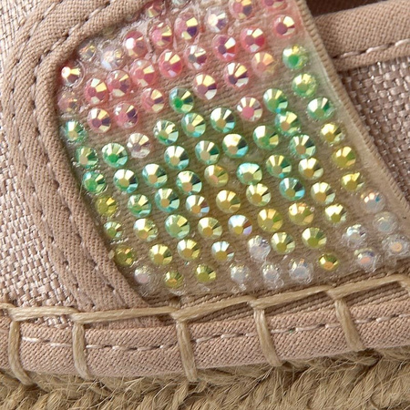 ESPADRYLE BUTY GUESS DAMSKIE BEŻOWE FAM14 BEIGE