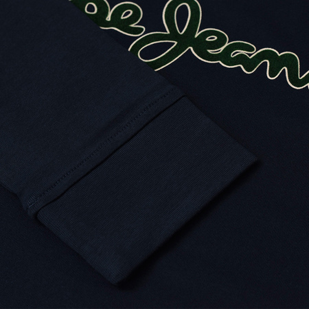 Longsleeve PEPE JEANS Logo PM508273 Granatowy