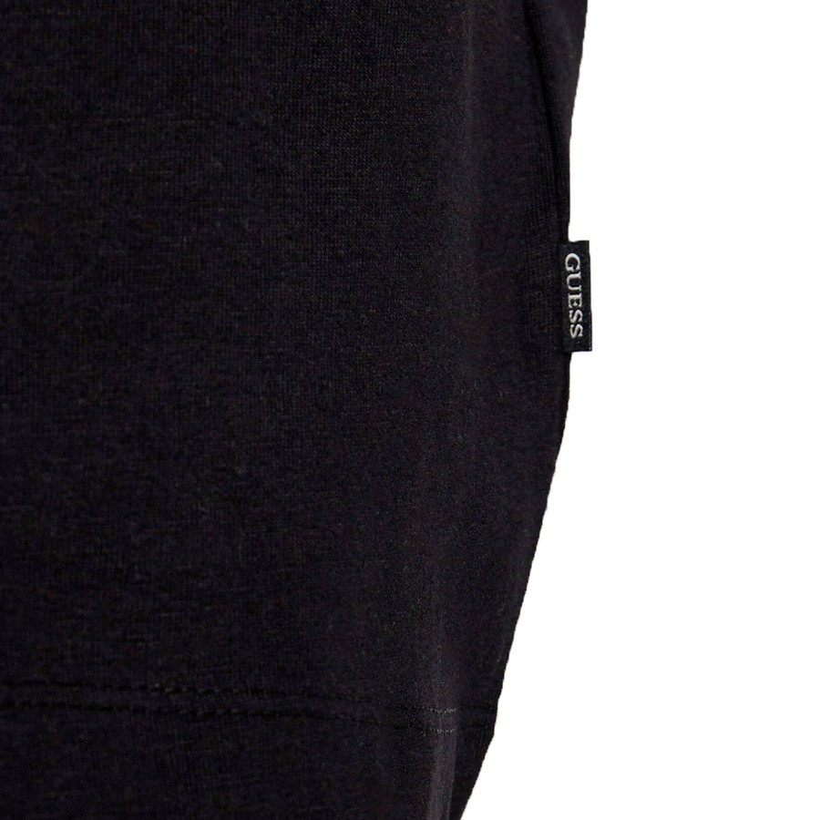 T-shirt GUESS Logo M4YI46 K8FQ4 Czarny Oversize