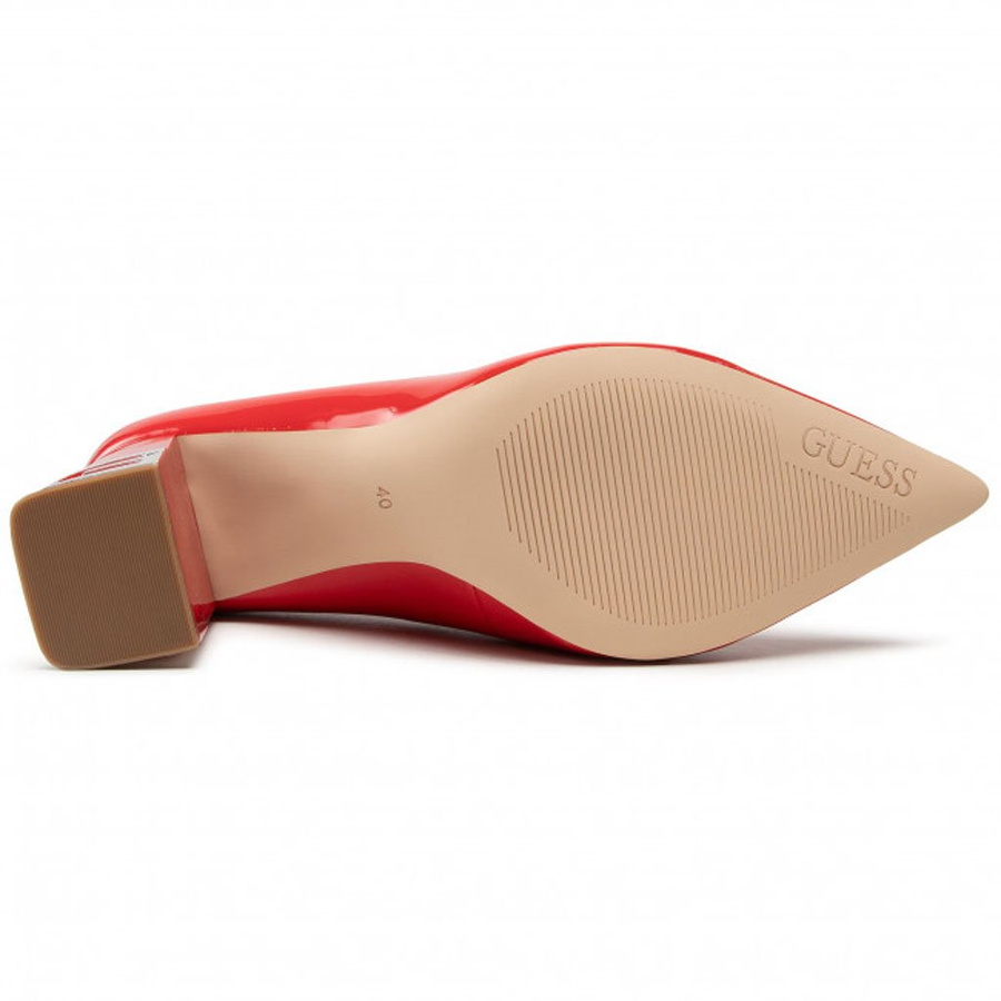 Półbuty damskie Guess FC5ZD2 PAF08 Czerwone