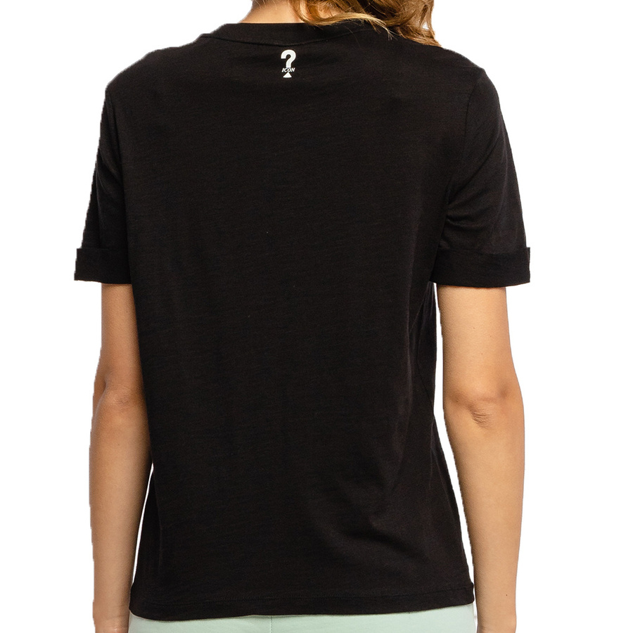 T-Shirt GUESS Odette Tee W1YI0T R8G00 Czarny