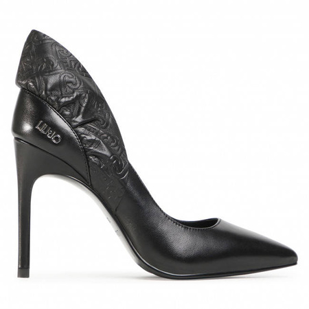 Szpilki LIU JO SF0123 P0062 Milu 7 Czarne