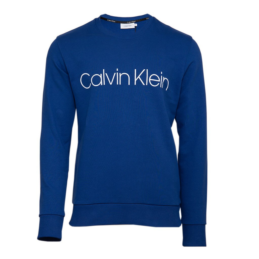 Bluza Meska CALVIN KLEIN Logo K10K104059 Niebieski