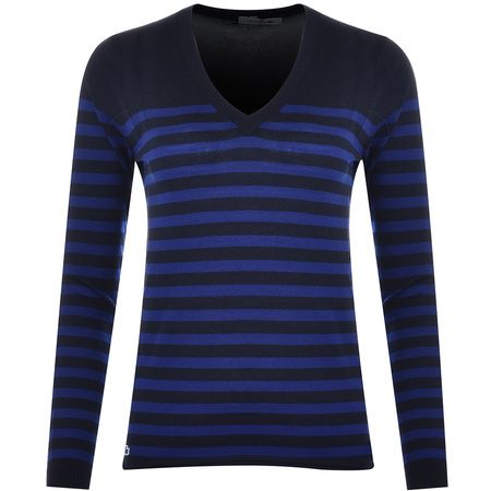 Sweter damski LACOSTE AF1921 00 U48 Granatowy