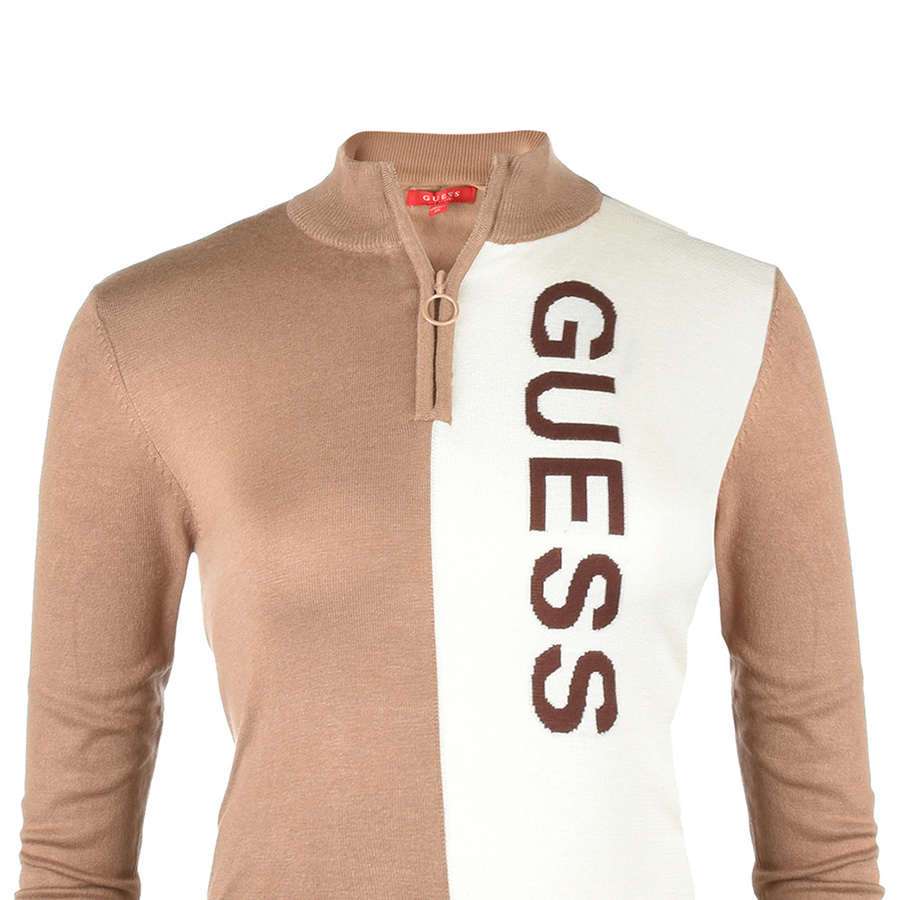 Sweter Damski GUESS Lamar Q1RR01 Z2NM0 Brązowy