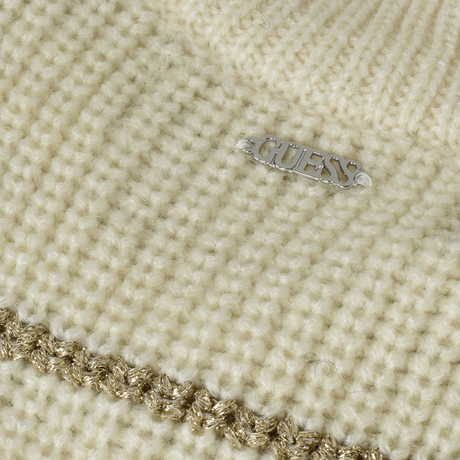 Sweter Damski GUESS W1YI0Q R8G00 Bezowy Guziki