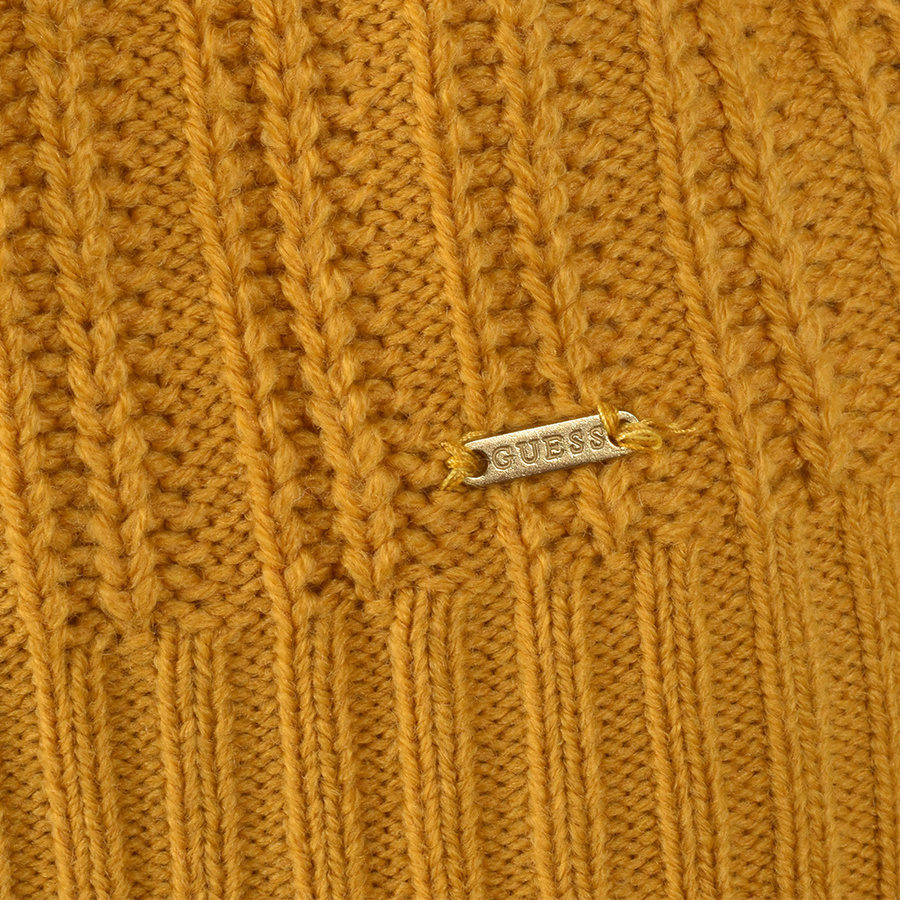 Sweter Golf GUESS Baudrey Q2OR0 2Z2ZL0 Żółty