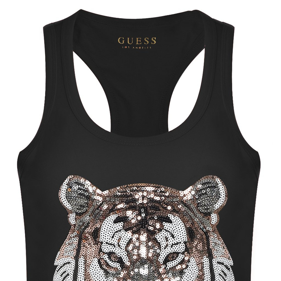 Top Damski GUESS Tank M0GI76 I3Z00 Czarny