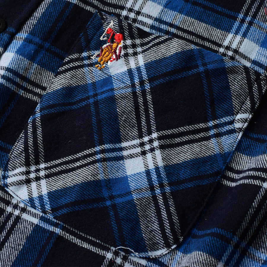 Koszula Męska U.S. POLO ASSN. US16038 Flanelowa