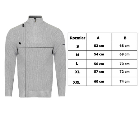 Sweter Męski PEPE JEANS King PM702348 Ecru