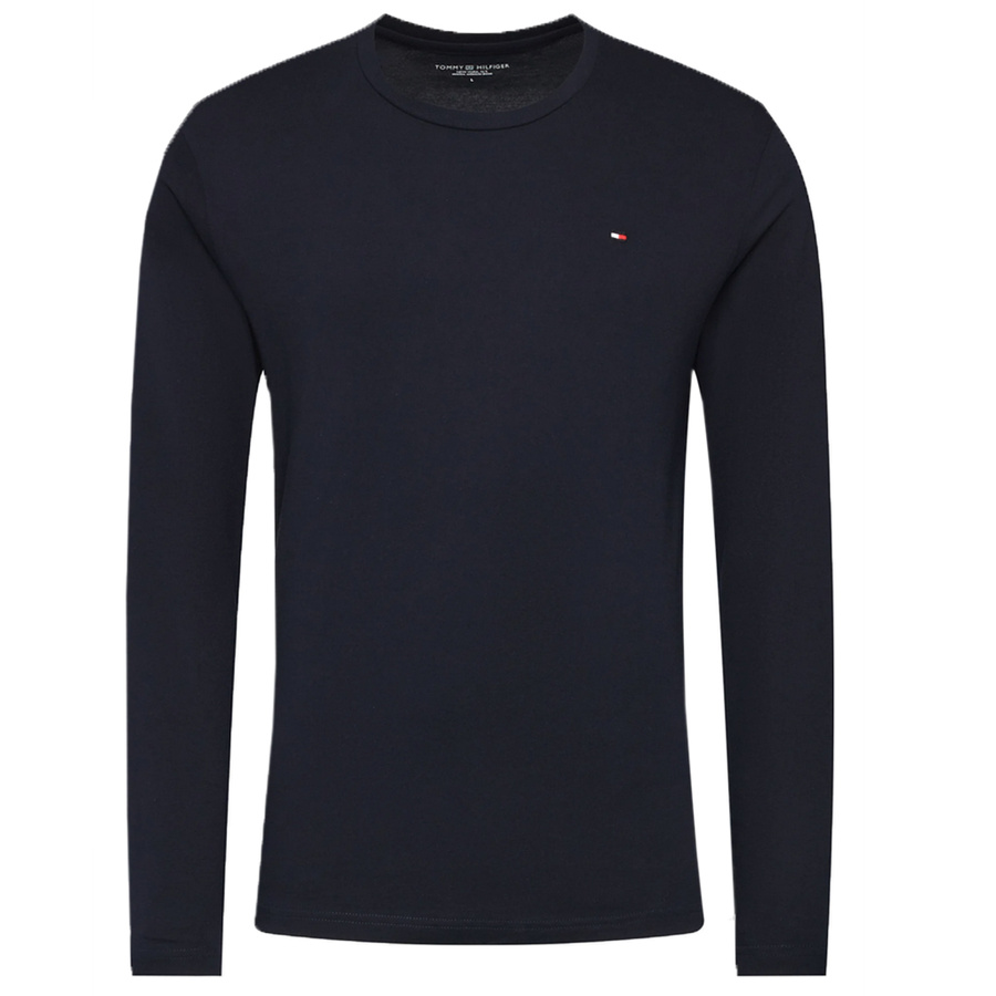 Longsleeve TOMMY HILFIGER UM0UM03378 Granatowy