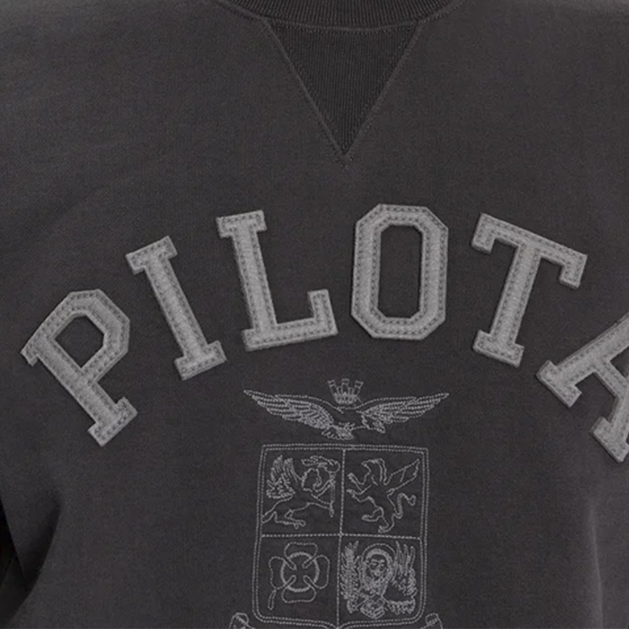 Bluza AERONAUTICA MILITARE 232FE1817F518 Szara