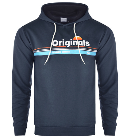 Bluza Meska JACK&JONES Logo 12163769 Granatowa