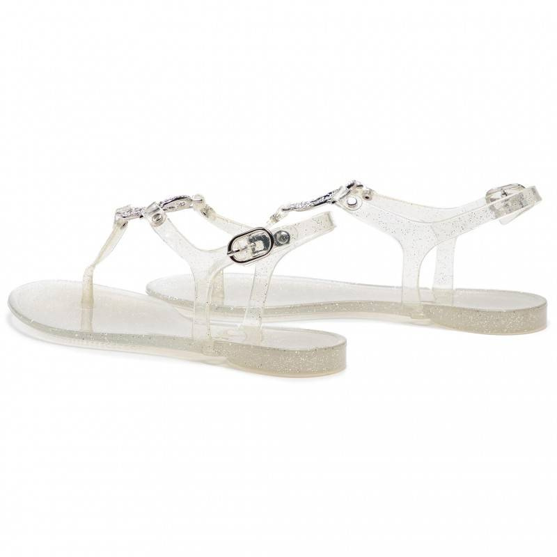 Sandały Damskie Guess Jacode FL6JAC RUB21 Srebrny