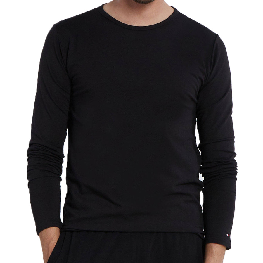 Longsleeve TOMMY HILFIGER UM0UM03022 Czarny