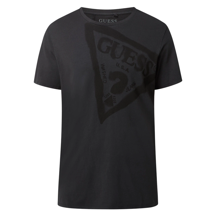 T-Shirt Męski GUESS M1YI85 K8FQ1 Grafitowy