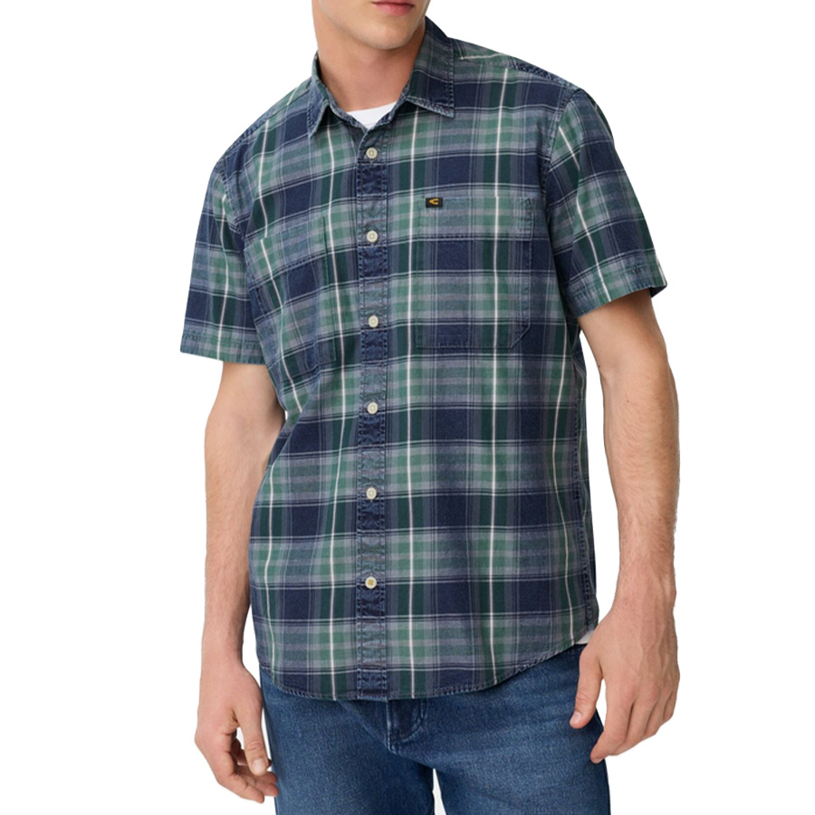 Koszula Męska CAMEL ACTIVE 409258-6S58-38 niebieska