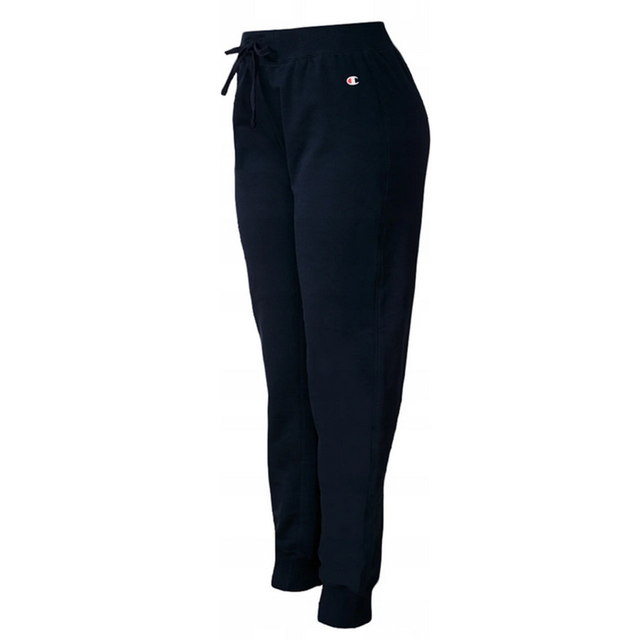 Spodnie Dresowe Damskie CHAMPION 115404 Granatowe