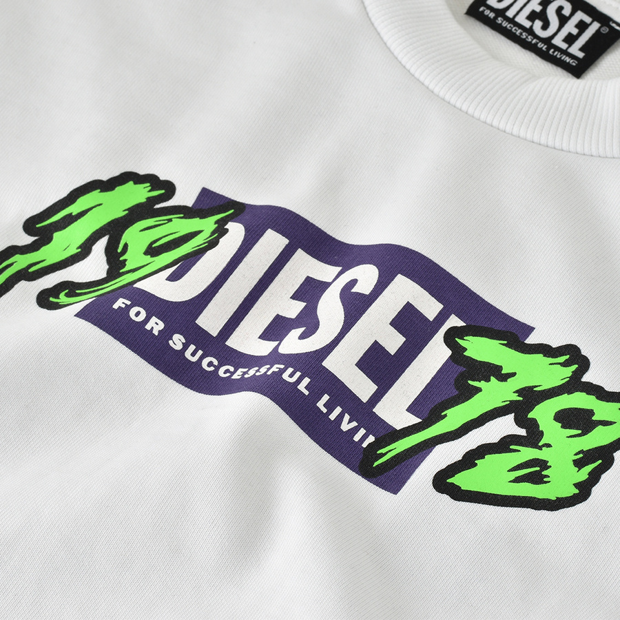 Bluza Męska DIESEL GIRK A003270HAYT9XXV Biała