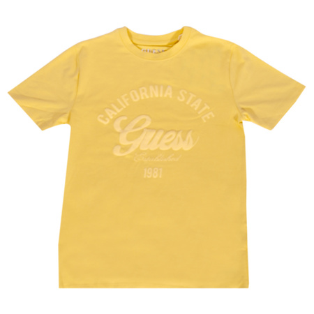 T-shirt Dzieciecy GUESS L2GI12 K6XN0 Żółty