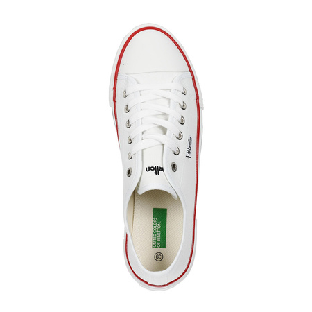 Buty Trampki BENETTON BTJ310401 Białe