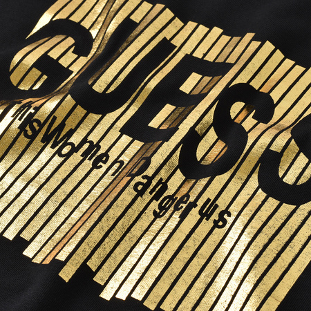 T-shirt Damski GUESS Logo W2RI00 J1311 Czarny