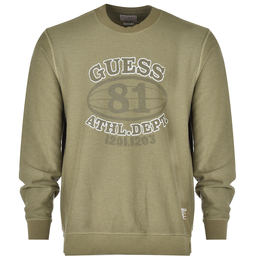 Bluza GUESS Logo M2RQ00 KAZ01 Khaki
