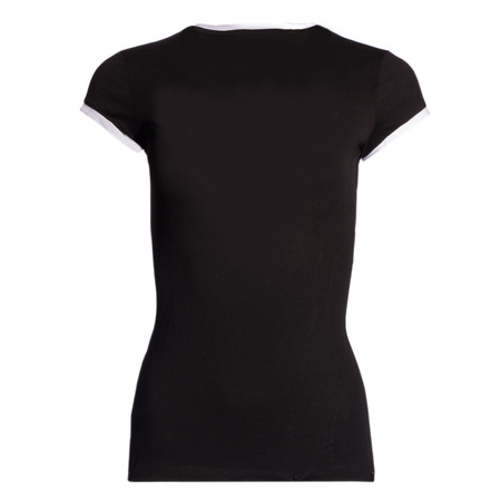 T-Shirt Damski GUESS Q2VI00 KAK91 Czarny