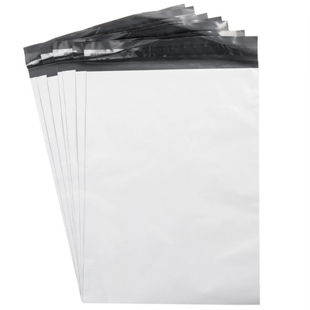 Foliopaki Kurierskie 500 x 600 mm Biały 50 sztuk