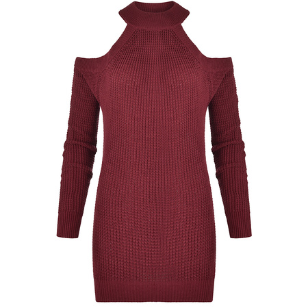 Sweter Damski GUESS Kailyn Q1BR14 Z28H0 Bordowy