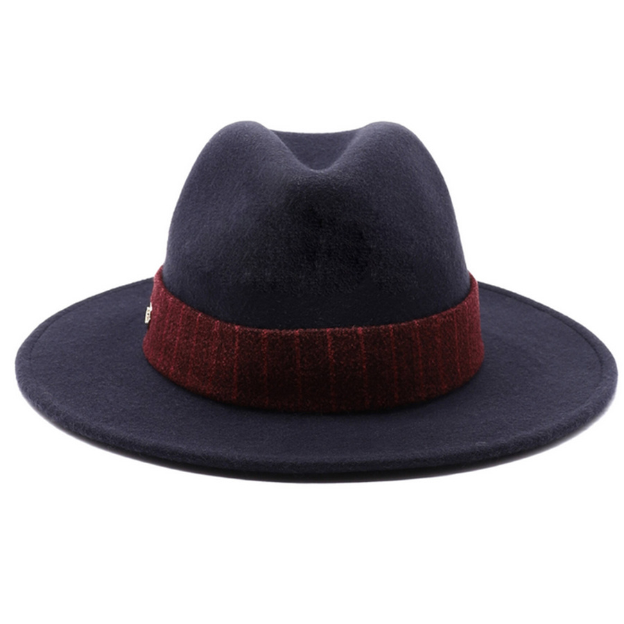 Kapelusz TOMMY HILFIGER Fedora AW0AW13824 Granat