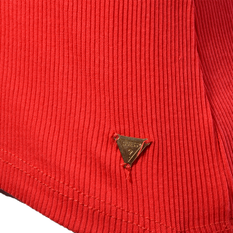 T-shirt Damski GUESS M1RI28 J1311 Czerwony