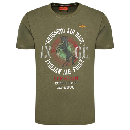 T-shirt Męski Aeronautica Militare TS1948 Khaki