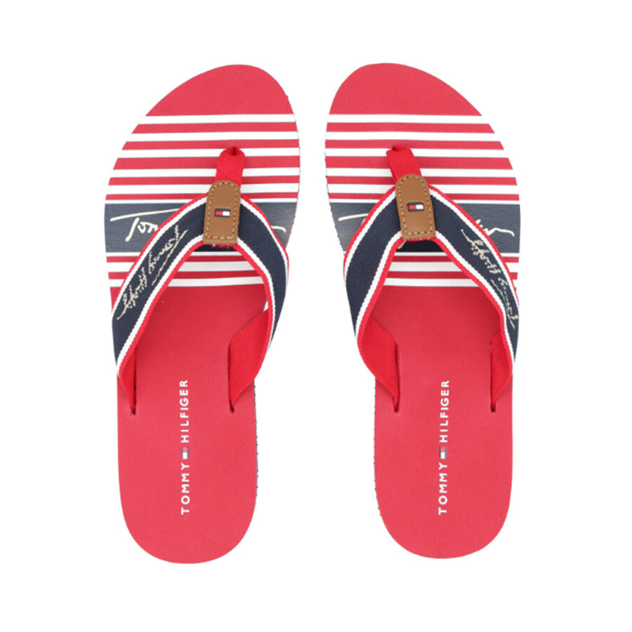 Japonki TOMMY HILFIGER Flat Beach XW0XW02012