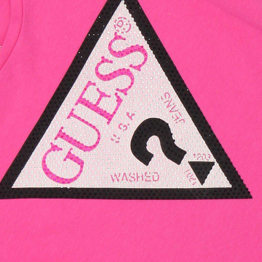 T-shirt Dzieciecy GUESS J1YI35 K6YW1 Rozowy