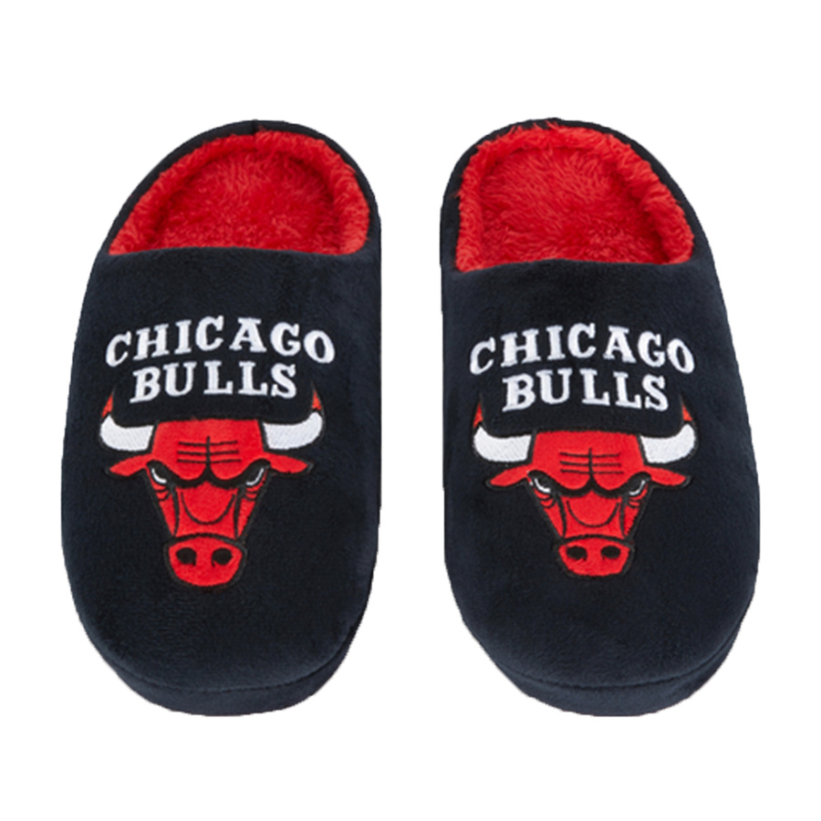 Kapcie Chicago Bulls Primark NBA Czarne