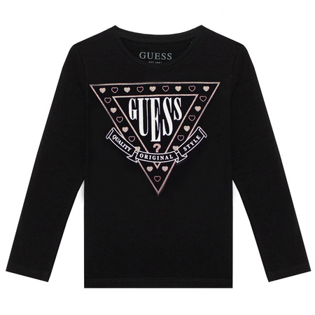 Bluzka Dziecięca GUESS J1YI01 K6YW1 Czarna -30%
