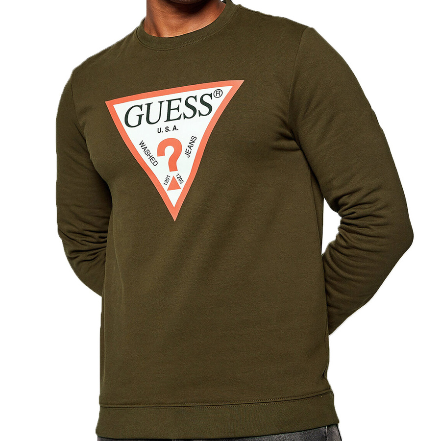 Bluza Męska GUESS Audley M0BQ37 K7ON1 Khaki