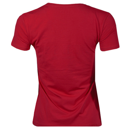 T-Shirt Damski GUESS Logo M1RI28 J1311 Czerwony