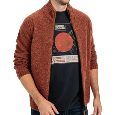 Sweter CAMEL ACTIVE 409501 4K37 Pomarańczowy