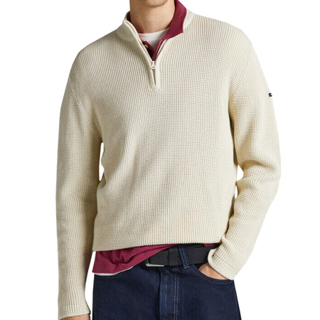 Sweter Męski PEPE JEANS King PM702348 Ecru