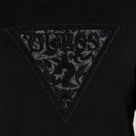 Longsleeve Męski GUESS Logo M4BI53 KCHA1 Czarny