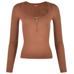 Sweter Damski GUESS Barret Cn M0BI10 K9ID0 Brązowy