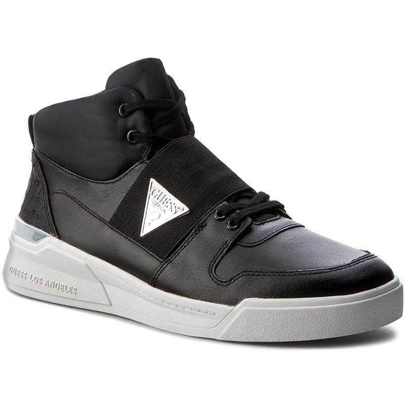 Sneakersy GUESS Knight Mid FMKHM1 LEA12 BLACK