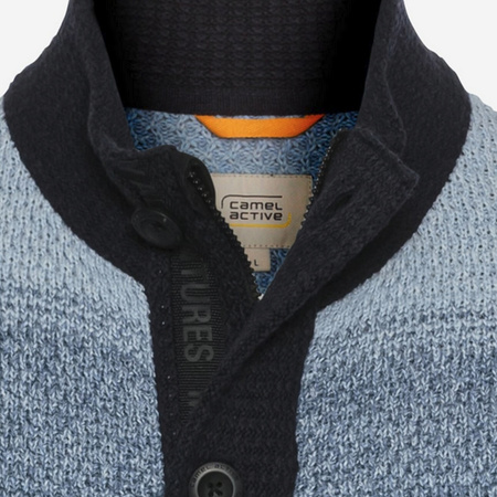 Sweter Kardigan CAMEL ACTIVE C09501 4K05 Niebieski