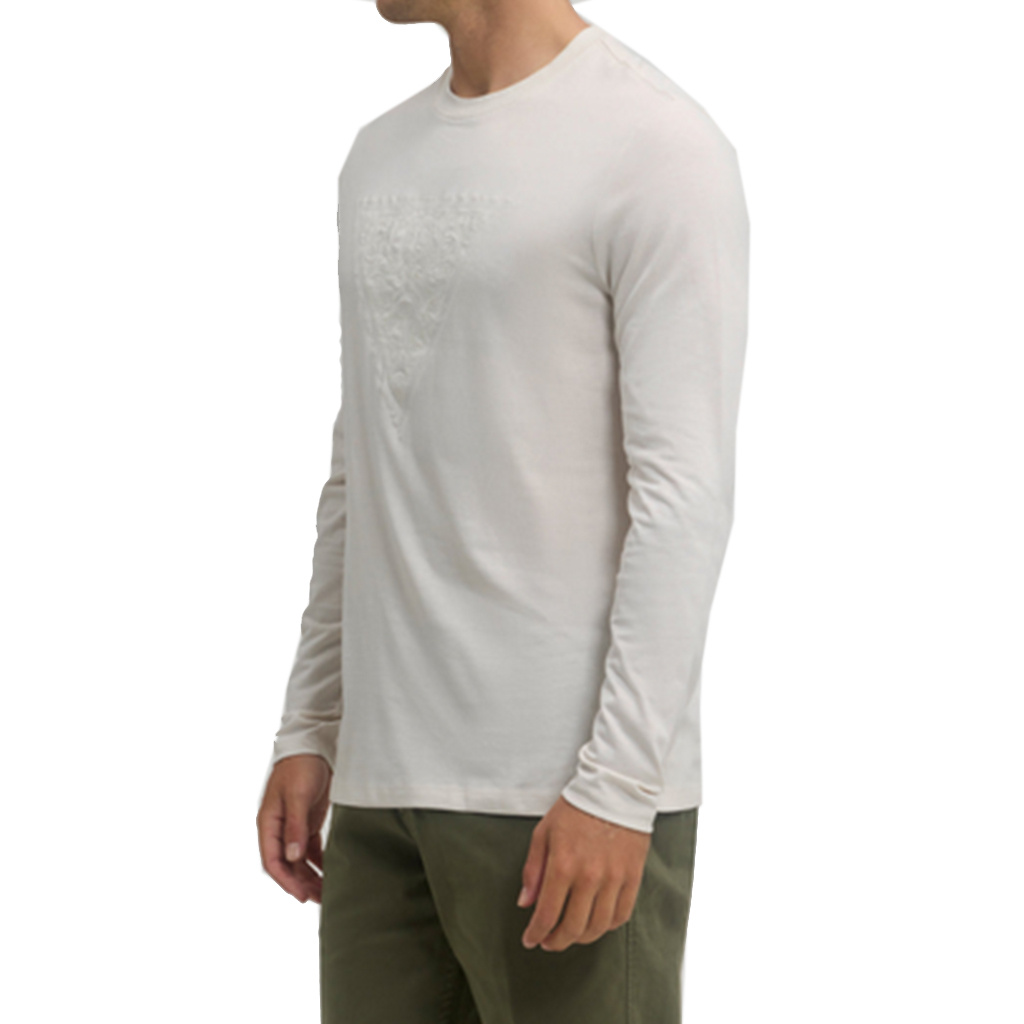 Longsleeve Męski GUESS Logo M4BI53 KCHA1 Beżowy