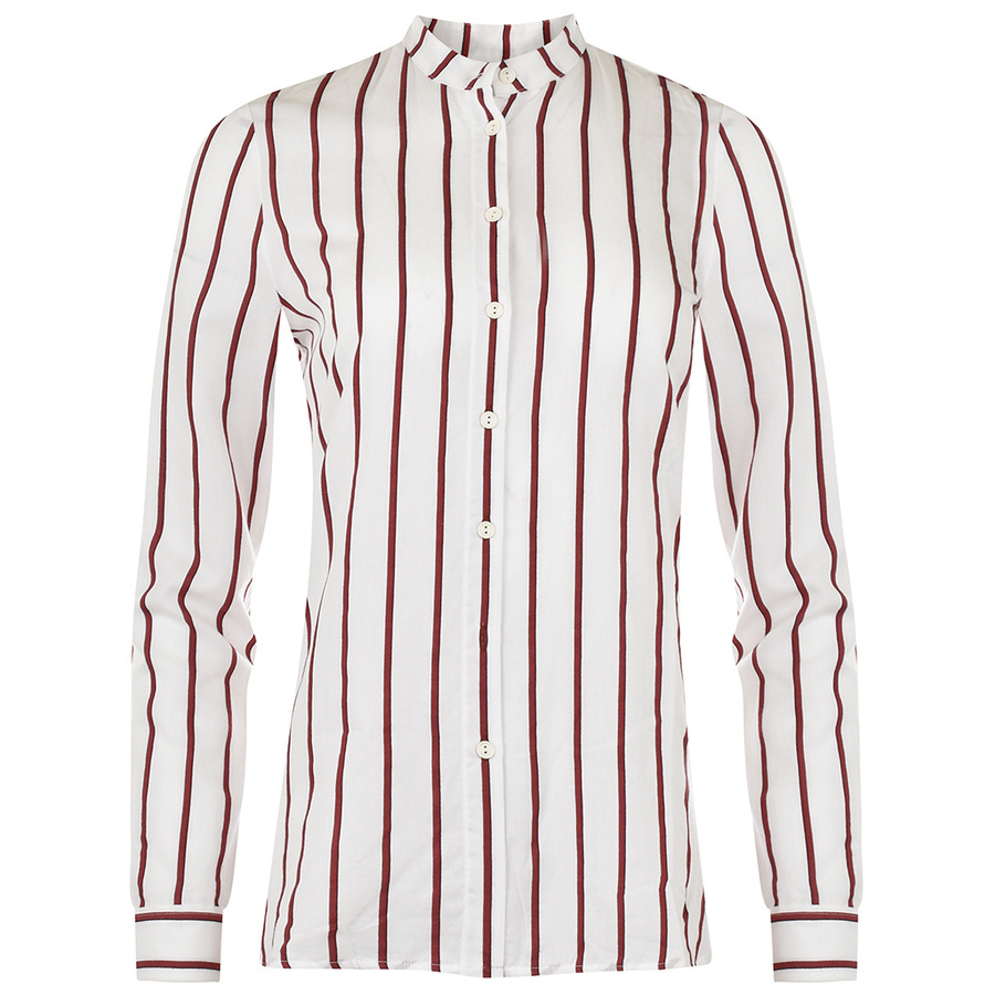 Koszula Damska LACOSTE GA321E04E Bialo-bordowa