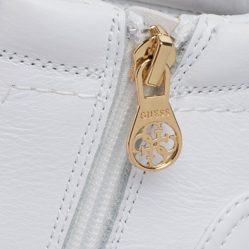 Sneakersy Damskie GUESS Portly FL5POR LEA12 WHITE