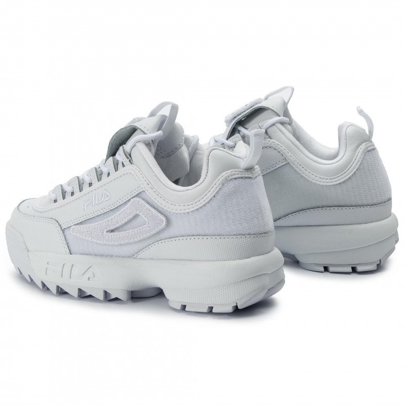 BUTY DAMSKIE FILA DISRUPTOR II PATCHES WMN WHITE